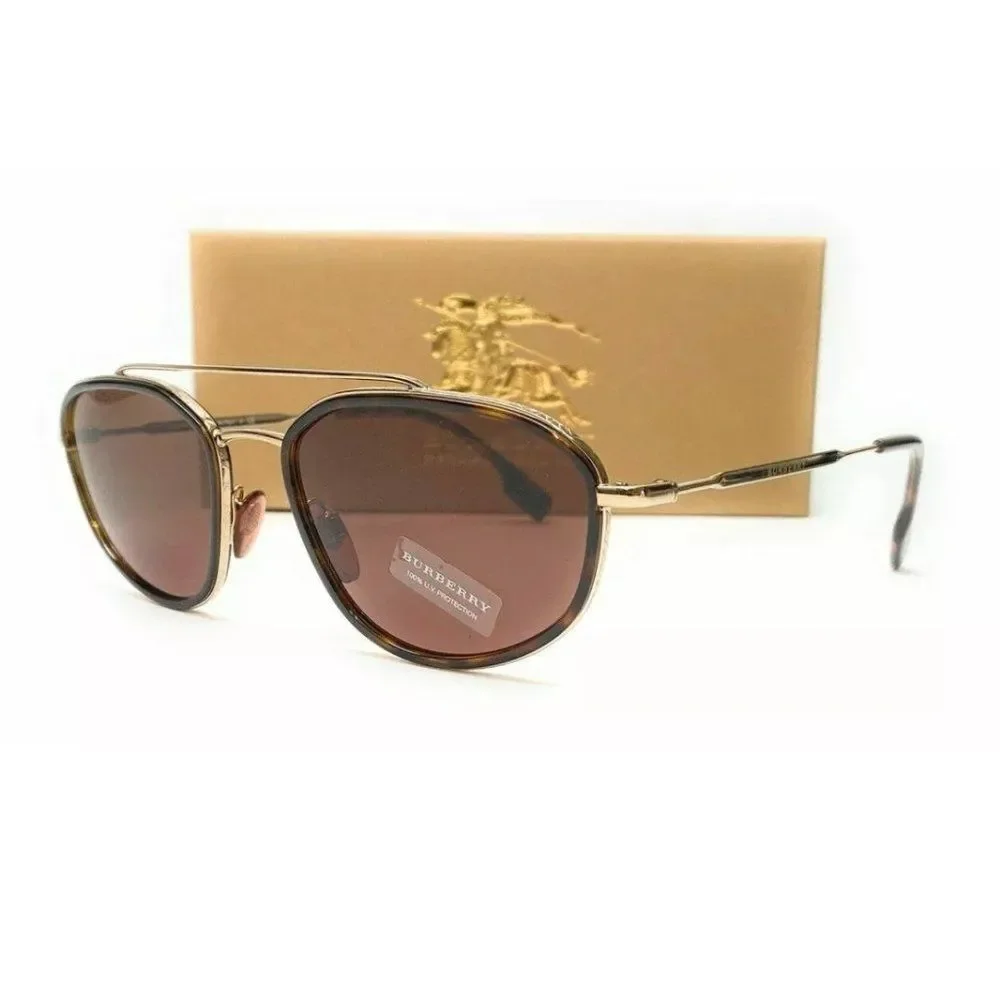 Burberry Men's Light Gold Sunglasses!